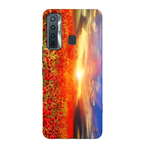 Чехол с принтом «Поле тюльпанов» для TECNO Camon 17 Чехол с принтом «Поле тюльпанов» для TECNO Camon 17