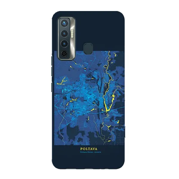 Чехол с принтом «Полтава» для TECNO Camon 17