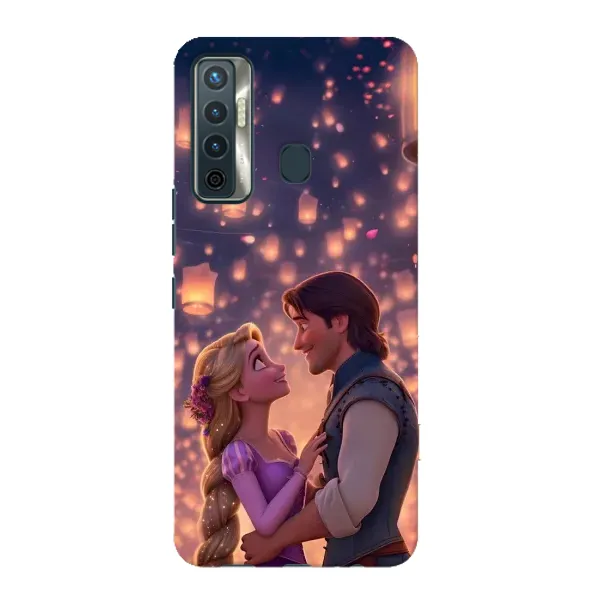 Чохол з принтом «Принцеса та принц» для TECNO Camon 17 Чохол з принтом «Принцеса та принц» для TECNO Camon 17