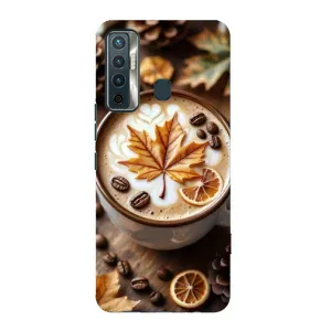 Чехол с принтом «Пряный кофе» для TECNO Camon 17