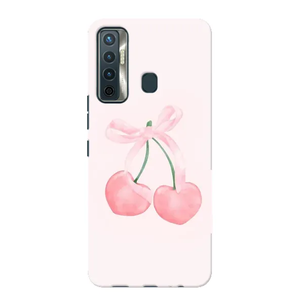 Чохол з принтом «Рожеві вишні» для TECNO Camon 17