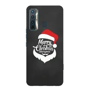 Рождественские Чехлы для TECNO Camon 17 (VPrint) (Санта Крисмас)