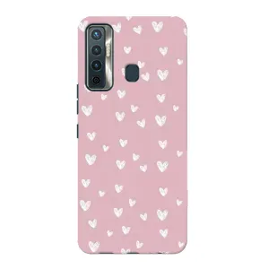 Чехол с розовым рисунком для TECNO Camon 17