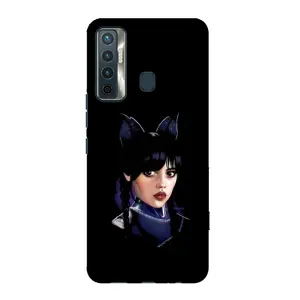 Чохли Венсдей на TECNO Camon 17 Уенсдей (AlphaPrint)