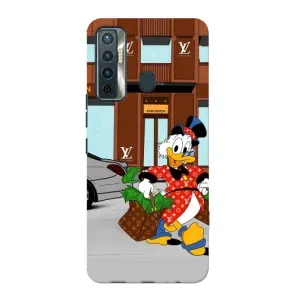 Чехли для TECNO Camon 17 - Скрудж МакДак Louis Vuitton (PREMIUMPrint)