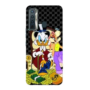 Чехлы для TECNO Camon 17 - Скрудж МакДак Louis Vuitton (PREMIUMPrint) (Стильная Утка)