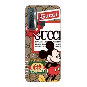 Чехол Disney Mouse TECNO Camon 17 (PREMIUMPrint) (Стильный Микки)