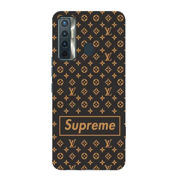 Чехол с принтом «Supreme LV» для TECNO Camon 17