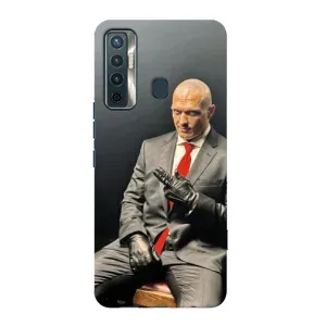 Чехол с принтом «Усик Hitman» для TECNO Camon 17
