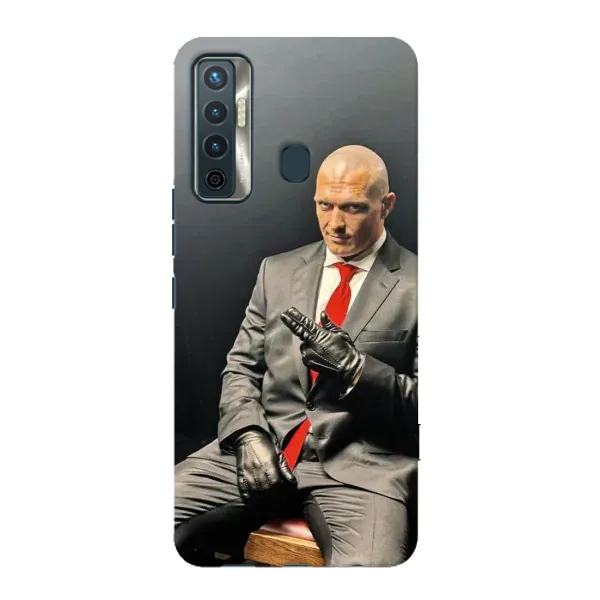 Чехол с принтом «Усик Hitman» для TECNO Camon 17