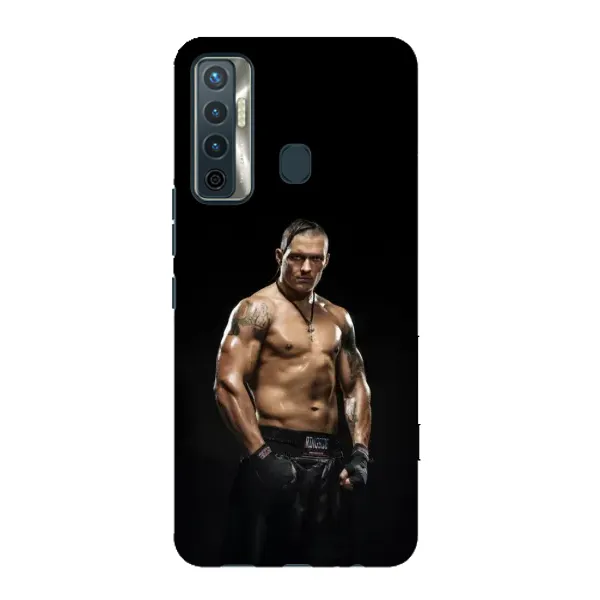 Чехол с принтом «Чемпион Александр Усик» для TECNO Camon 17