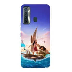Чехол с принтом «Команда Ваяна Мауи» для TECNO Camon 17