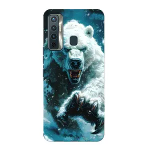 Чехол с принтом «Полярный медведь» для TECNO Camon 17