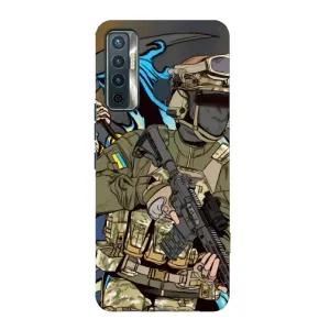 Чехлы с картинкой ЗСУ для TECNO Camon 17 (AlphaPrint)