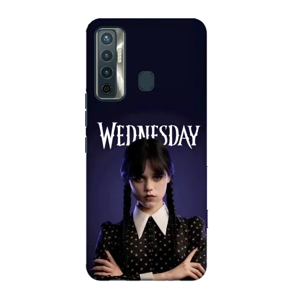 Чохол з принтом «Wednesday» для TECNO Camon 17