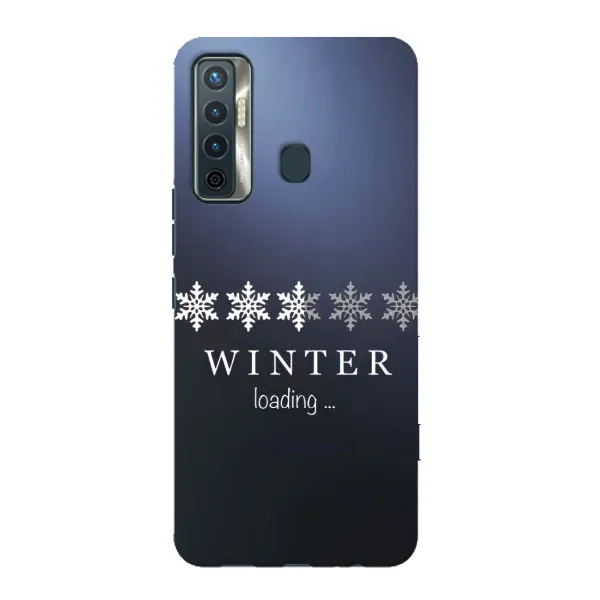 Чехол с принтом «Winter loading» для TECNO Camon 17 Чехол с принтом «Winter loading» для TECNO Camon 17