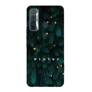 Новогодние, Праздничные Чехлы для TECNO Camon 17 - 2024 год (Winter)