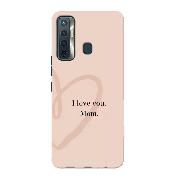Чехол с принтом «Сердце маме» для TECNO Camon 17 Чехол с принтом «Сердце маме» для TECNO Camon 17