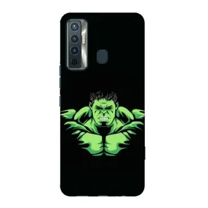 Чехлы с героями Марвел TECNO Camon 17 (VPrint) (Зелёный Халк)