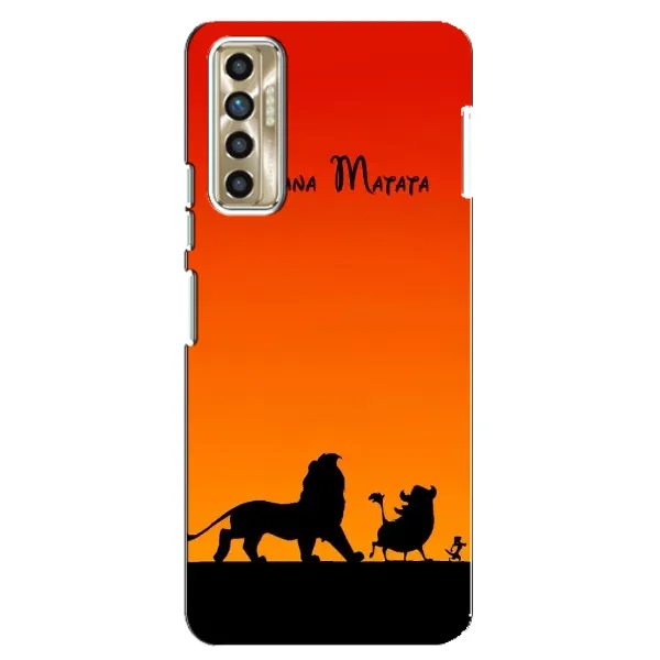 Чехол с принтом «Акуна Матата закат» для TECNO Camon 17P (CG7n)