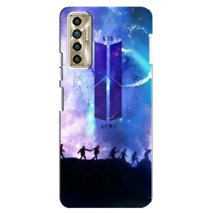 Чехол с принтом «Army BTS» для TECNO Camon 17P (CG7n)