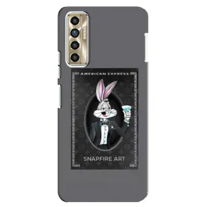 Брендновые Чехлы для TECNO Camon 17P (CG7n) - (PREMIUMPrint) (Бакс Бани LV)