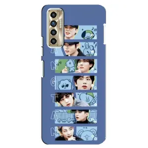Чехол с принтом «Bangtan» для TECNO Camon 17P (CG7n)