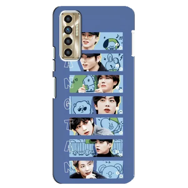 Чехол с принтом «Bangtan» для TECNO Camon 17P (CG7n)