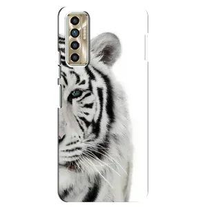 Чехлы с картинками животных TECNO Camon 17P (CG7n) (Белый Тигр)