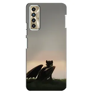 Чехол как приручить дракона на TECNO Camon 17P (CG7n) (Беззубик)
