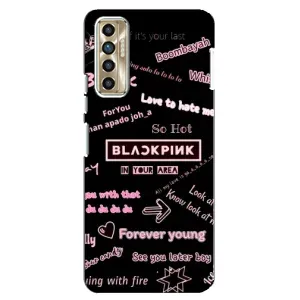 Чехол с музыкальной группой для TECNO Camon 17P (CG7n) (BLACKPINK)