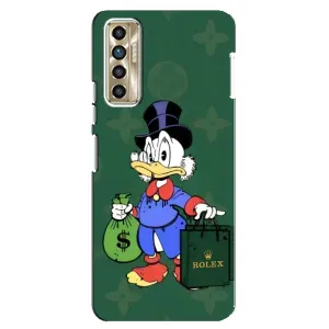 Чехлы для TECNO Camon 17P (CG7n) - Скрудж МакДак Louis Vuitton (PREMIUMPrint) (Богатая Утка)