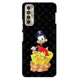 Чехлы для TECNO Camon 17P (CG7n) - Скрудж МакДак Louis Vuitton (PREMIUMPrint) (Богатство Макдака)