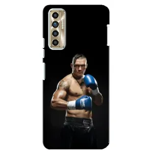 Чехол с принтом «Боксер Усик» для TECNO Camon 17P (CG7n)