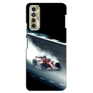 Чехол Формула1 на TECNO Camon 17P (CG7n) (Болид гоночный)