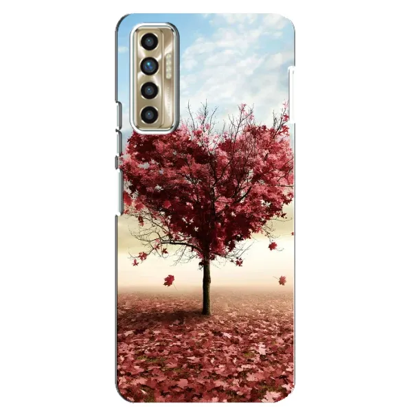 Чехол с принтом «Дерево сердце» для TECNO Camon 17P (CG7n)