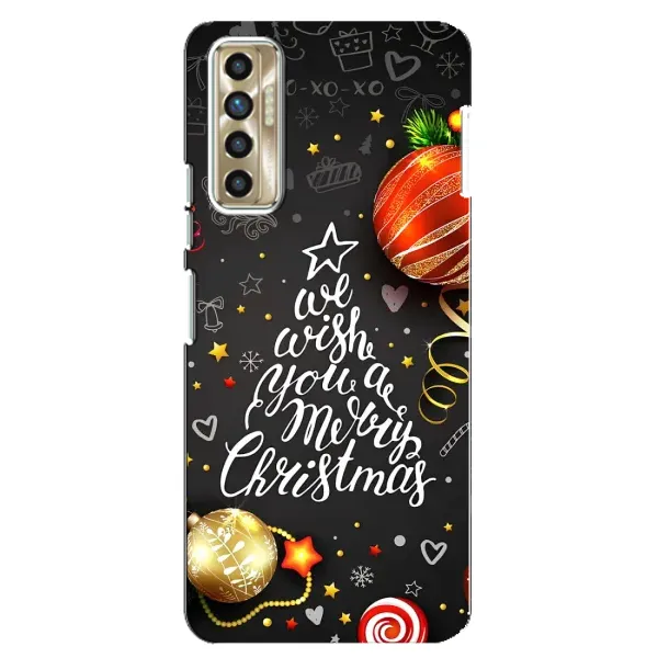 Чехол с принтом «Елочка» для TECNO Camon 17P (CG7n) Чехол с принтом «Елочка» для TECNO Camon 17P (CG7n)