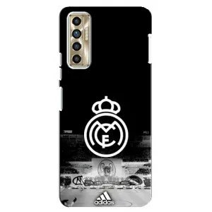 ФК Реал Мадрид чехлы для TECNO Camon 17P (CG7n) (AlphaPrint) (эмблема Реал Мадрид)