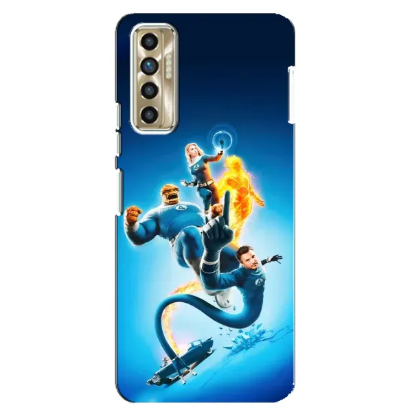 Чохол з принтом «Герої Фантастична Четвірка» для TECNO Camon 17P (CG7n)
