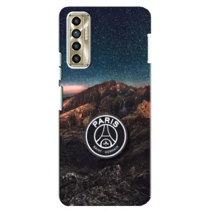 Чехлы PSG для TECNO Camon 17P (CG7n) (AlphaPrint) (ФК ПСЖ)