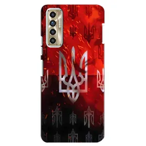 Украинские Чехлы для TECNO Camon 17P (CG7n) с картинкой УПА (AlphaPrint) (ГЕРБ УПА)