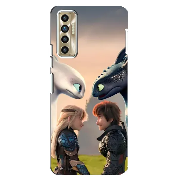 Чохол з принтом «Гикавка і Астрід» для TECNO Camon 17P (CG7n)