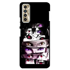 Анимешный чехол для TECNO Camon 17P (CG7n) (Глаза Аниме)
