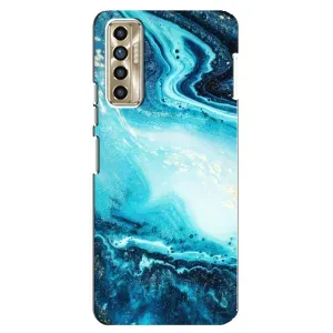 Мраморный чехол на TECNO Camon 17P (CG7n) (VPrint)