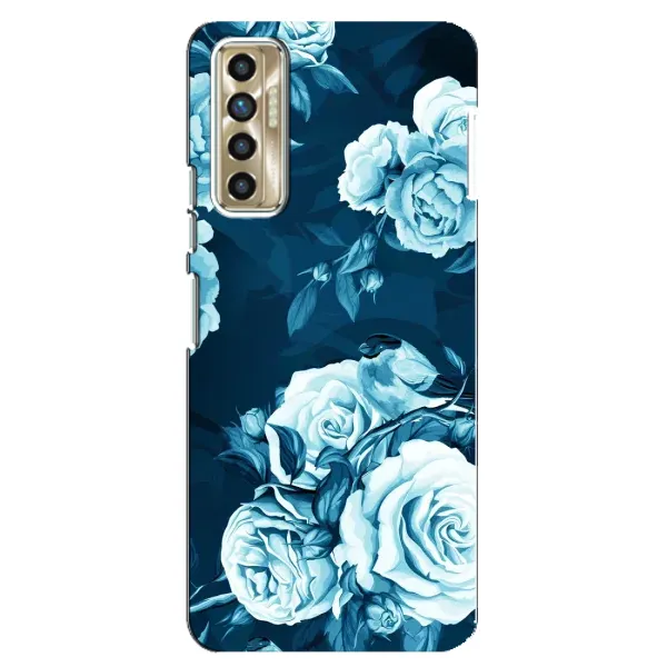 Чохол з принтом «Блактині бутони» для TECNO Camon 17P (CG7n)