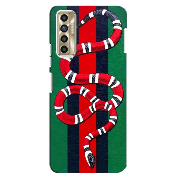 Чохол з принтом «Gucci змія» для TECNO Camon 17P (CG7n)