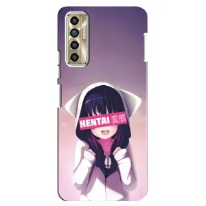 Чохол з принтом «Hentai chan» для TECNO Camon 17P (CG7n)