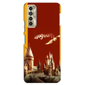 Чехлы с Гарри Поттером для TECNO Camon 17P (CG7n) (AlphaPrint) (Hogwarts)