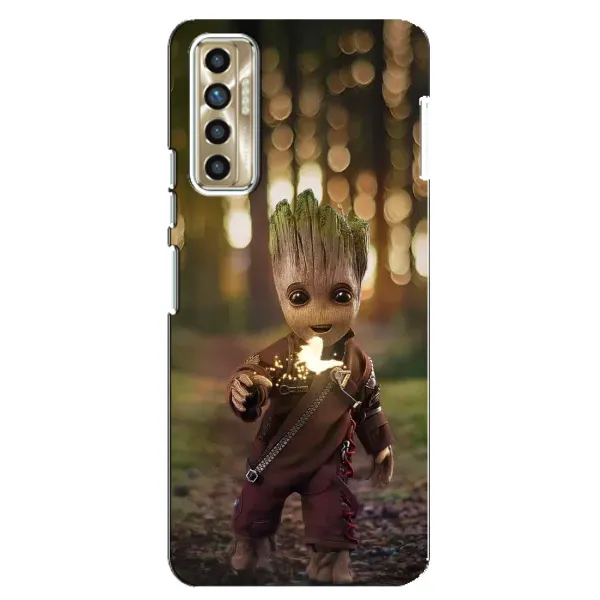 Чехол с принтом «I am Groot» для TECNO Camon 17P (CG7n)