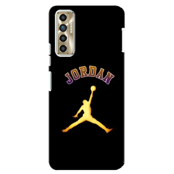 Чехол с принтом «Jordan Gold» для TECNO Camon 17P (CG7n)